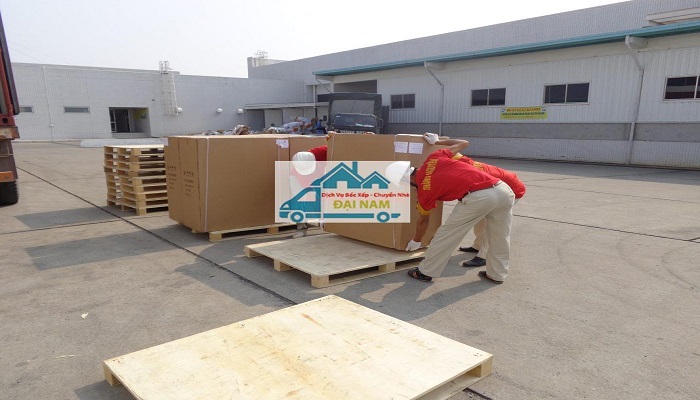 Boc xep hang hoa tron goi