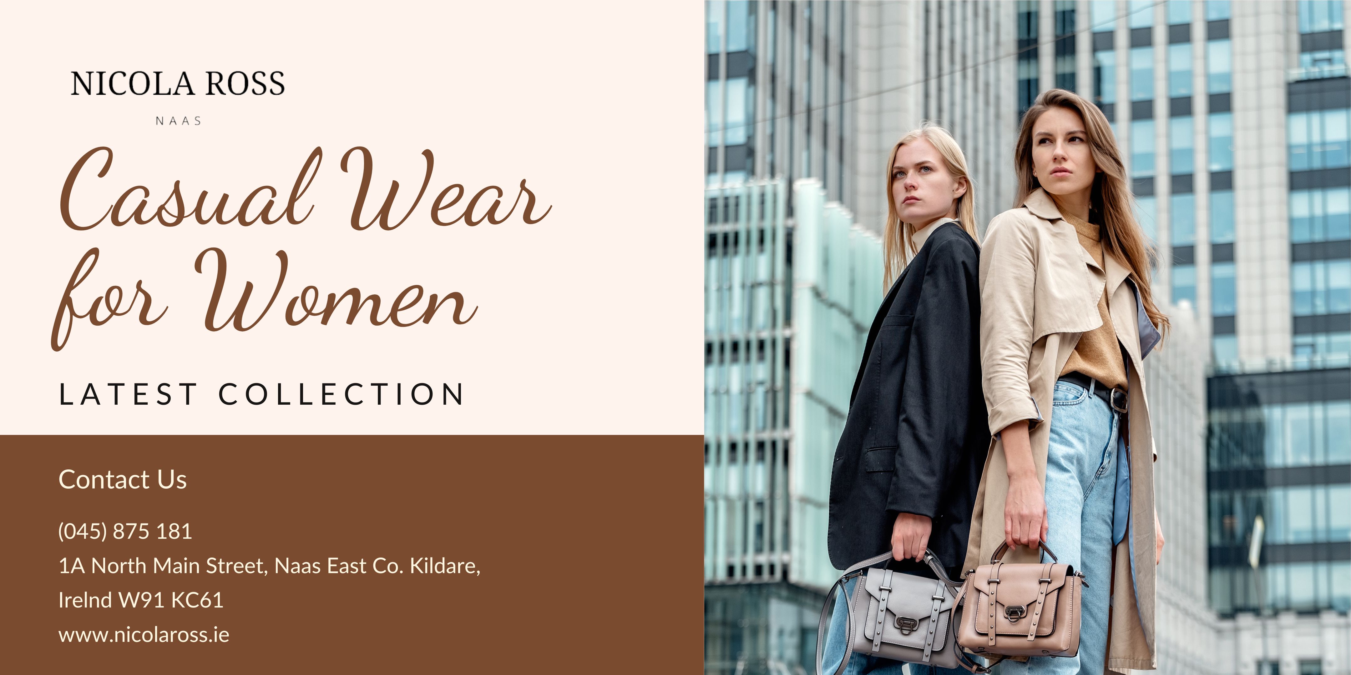 Shop Casual Clothes for Women in Ireland - Nicola Ross