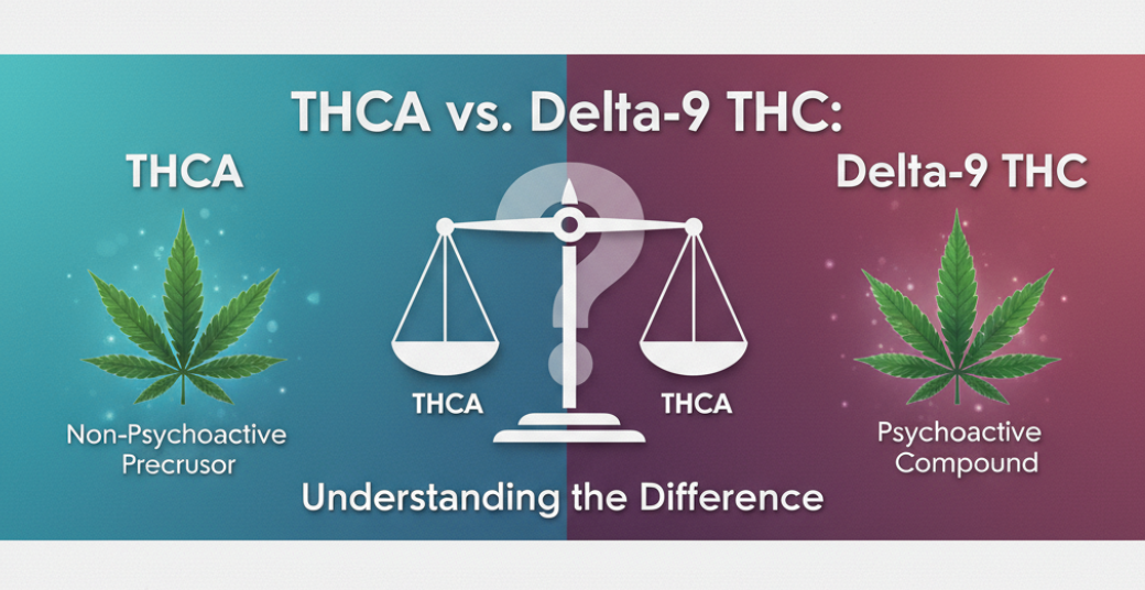 THCA vs. Delta-9 THC: Understanding the Difference
