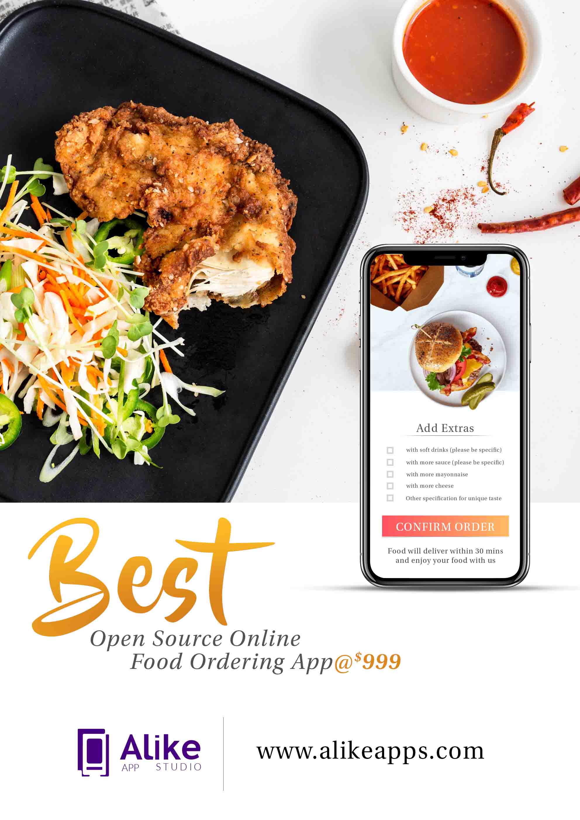 Mobile App Development  | Online Food Ordering App | Mobile App for Restaraunt
