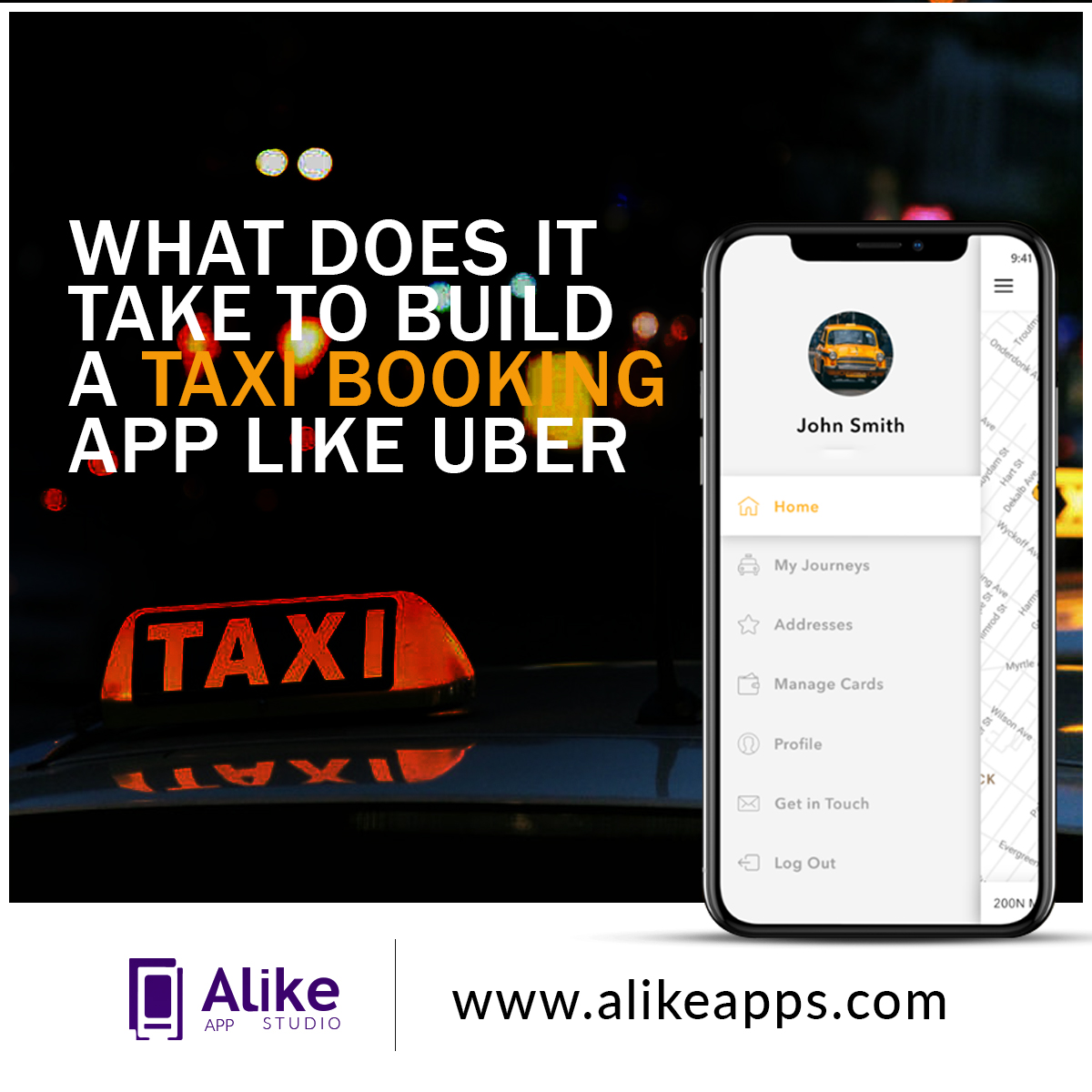 What does it take to build a taxi booking app like uber ?