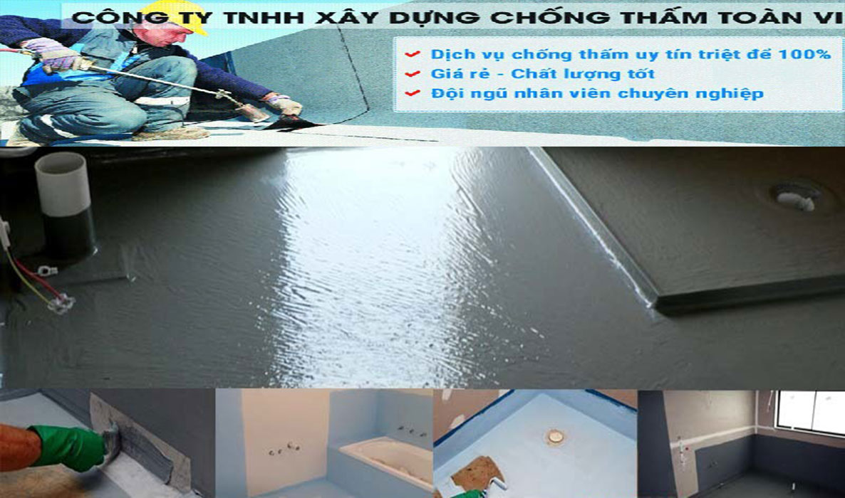 Công ty chống thấm nhà tắm uy tín - giá tốt