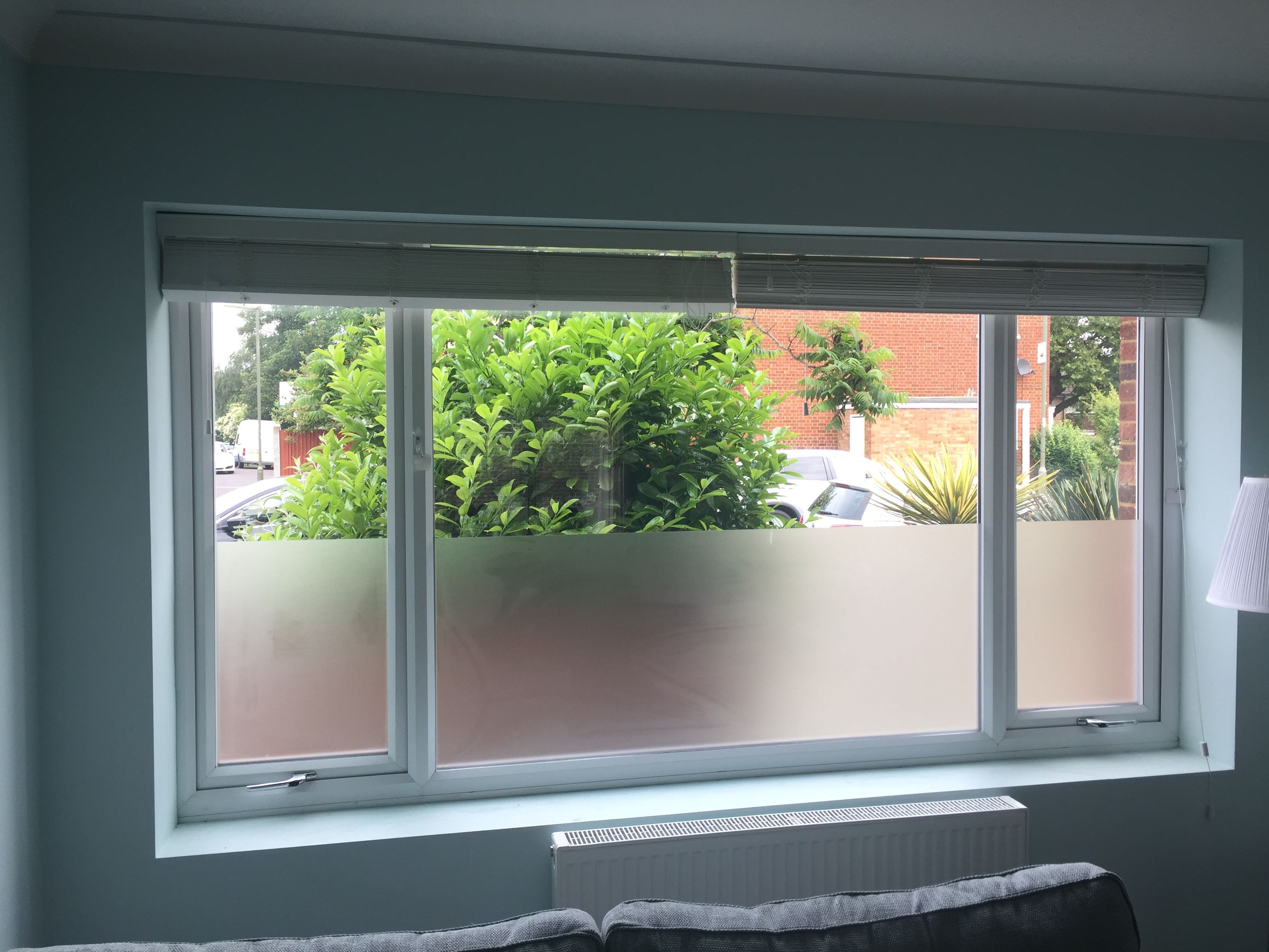 Frosted Glass Provides the Privacy You Are Looking For