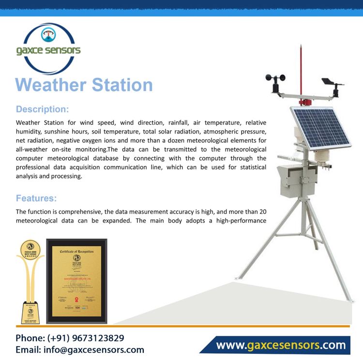   Weather Station -  Gaxce Sensors
