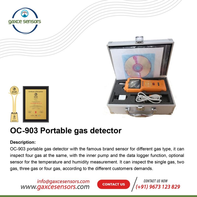 Portable gas detector GAXCE SENSORS