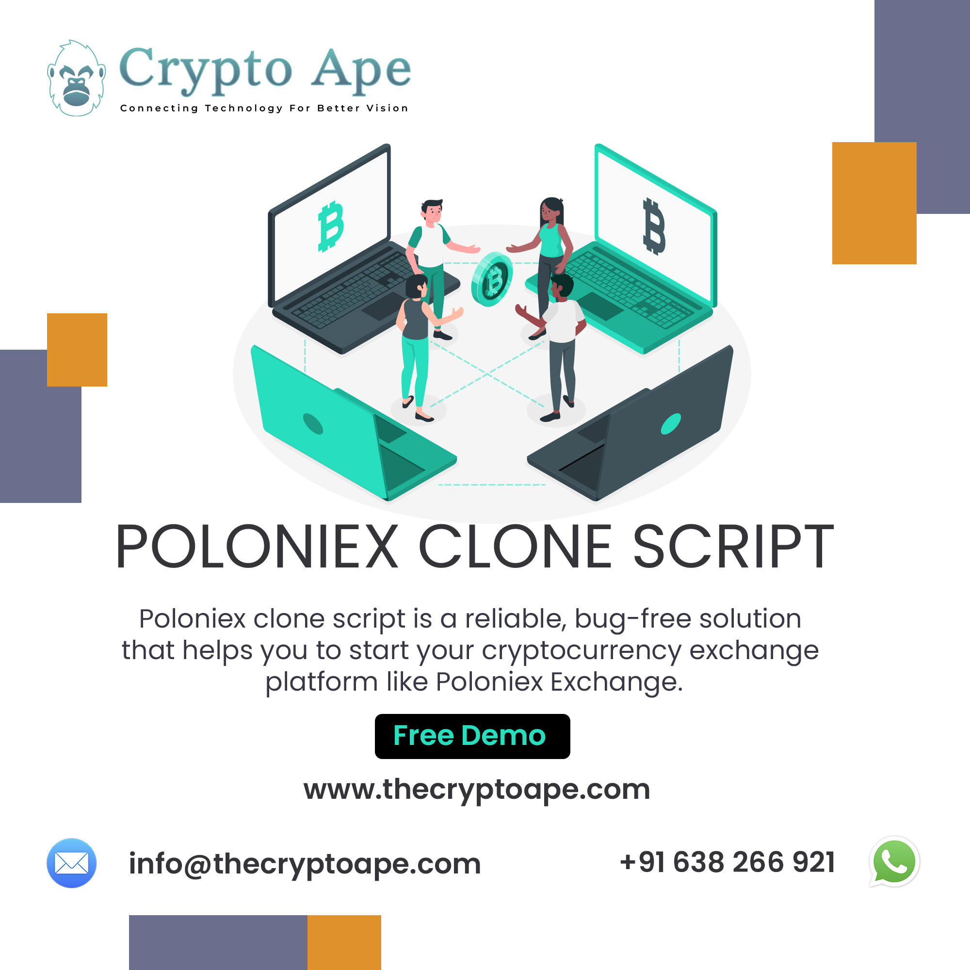 Looking to Deploy a highly secure crypto trading platform like poloniex clone script