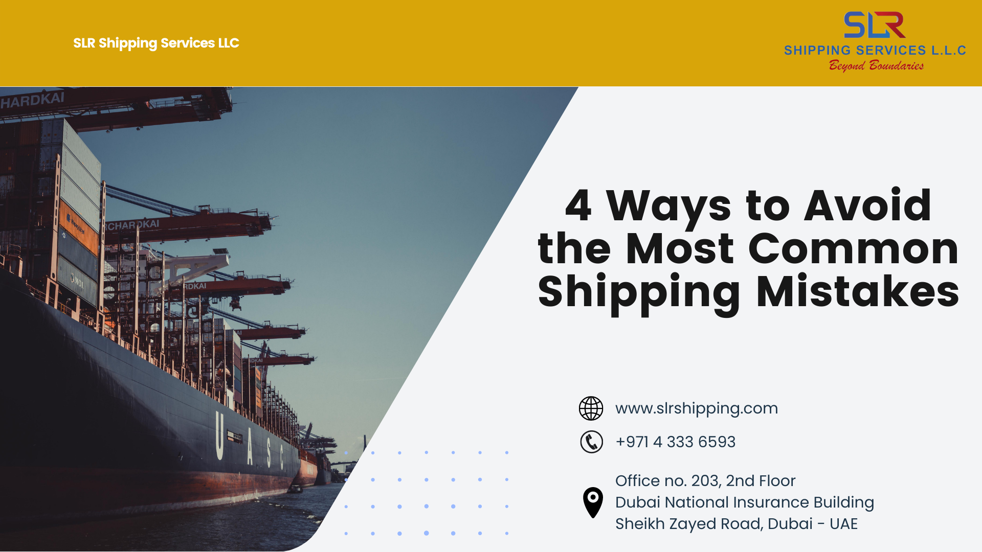 4 Ways to Avoid the Most Common Shipping Mistakes