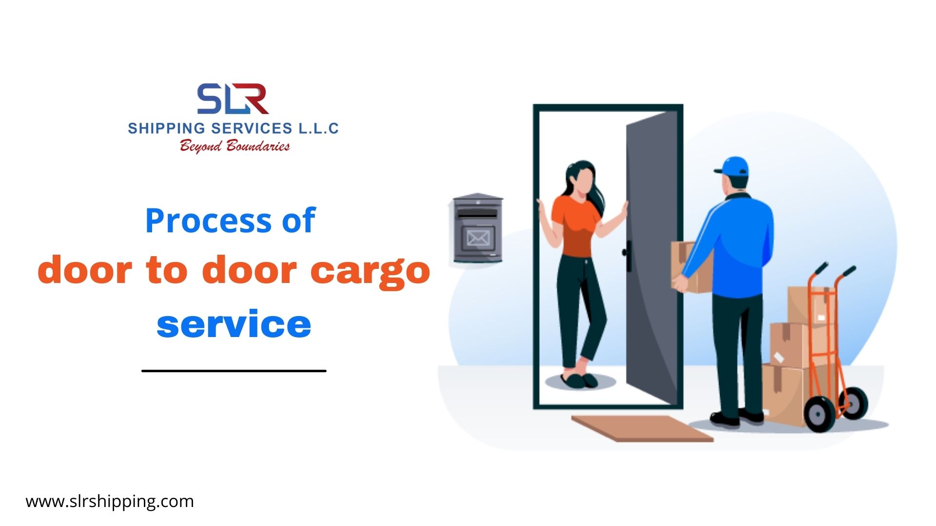 Step-by-step process of door to door cargo services