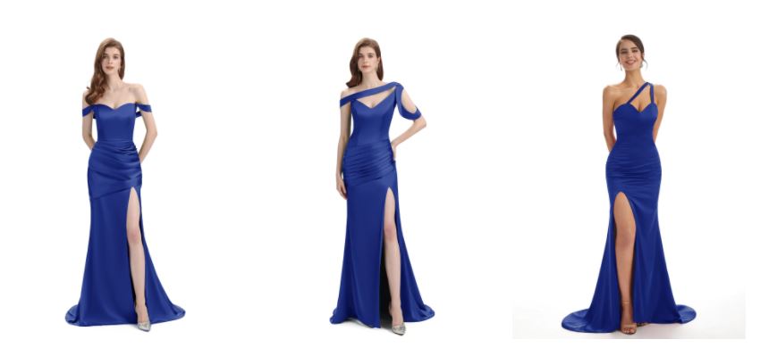 Beautiful Blue Bridesmaid Dresses