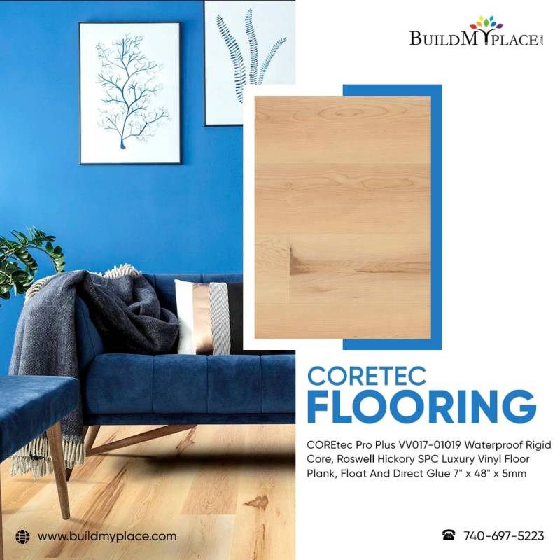 Shop Wide Waterproof Wood Look Vinyl Coretec Pro Plus Flooring