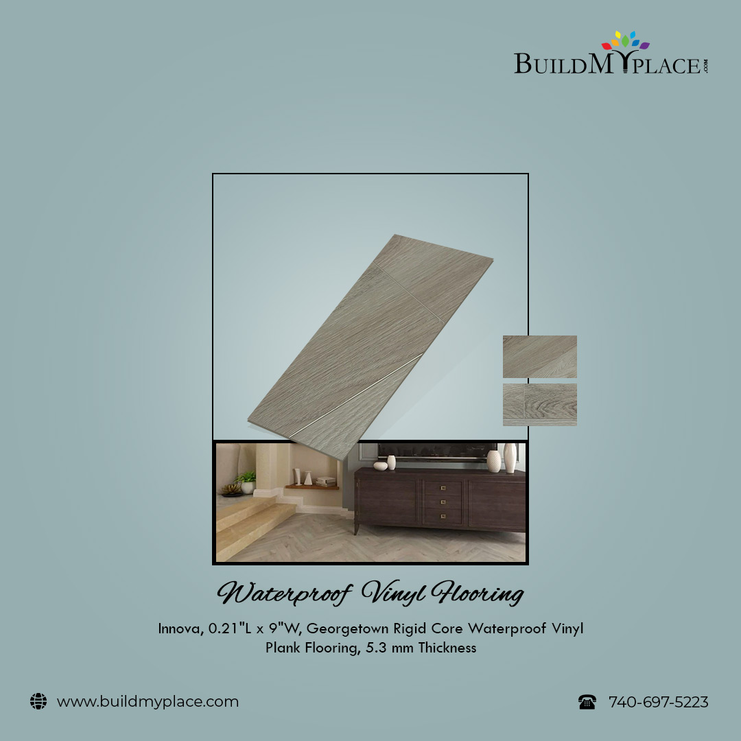 Buy Easy to Install WPC & SPC Waterproof Vinyl Flooring 