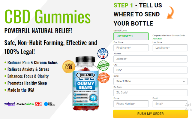 Organixx CBD Gummies