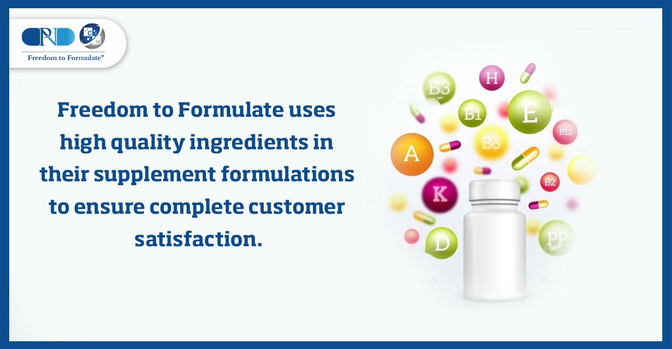 Personalized Nutrients Uses High-quality Ingredients to develop supplements