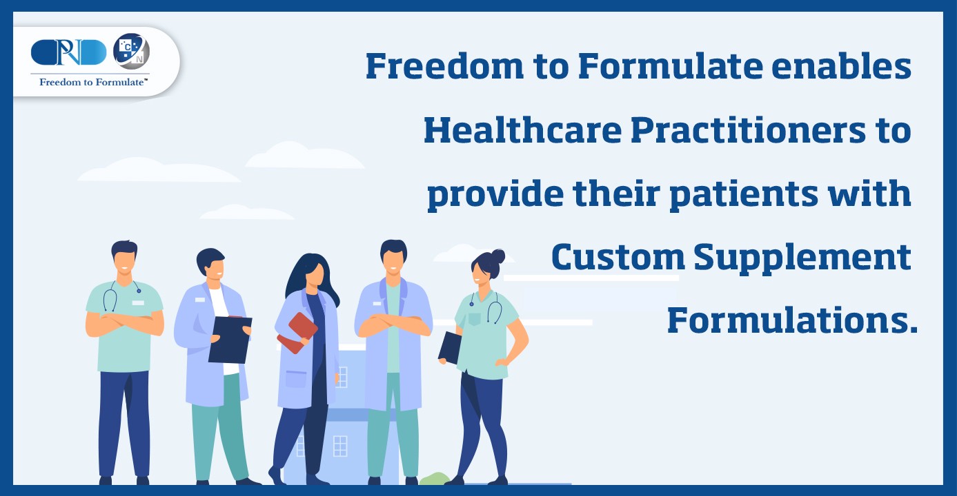 Get Freedom to Formulate with Personalized and Compounded Nutrients