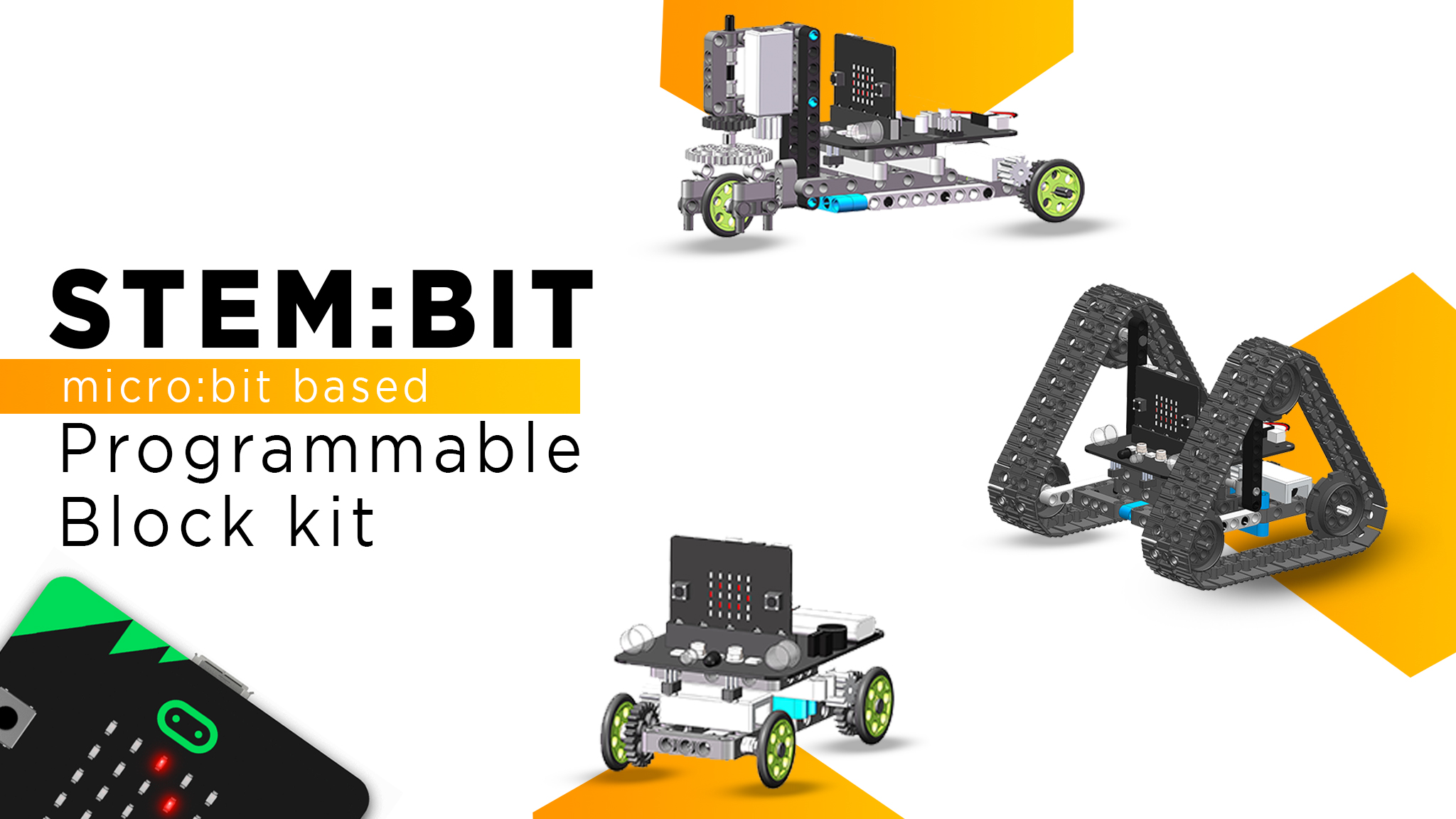 Stem:Bit - The programmable blocks kit for micro:bit