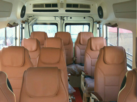 Luxury Tempo Traveller Hire in Delhi Noida Gurgaon India Tour By Car and Driver