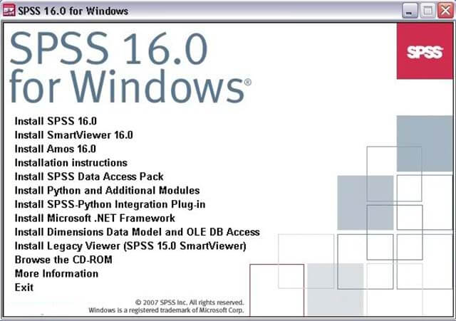 Tải phần mềm SPSS 16.0 miễn phí + Video hướng dẫn cài đặt