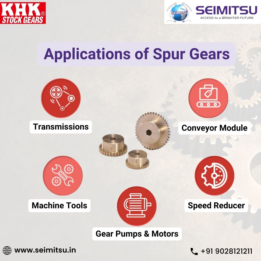KHK Spur Gears applications | SEIMITSU