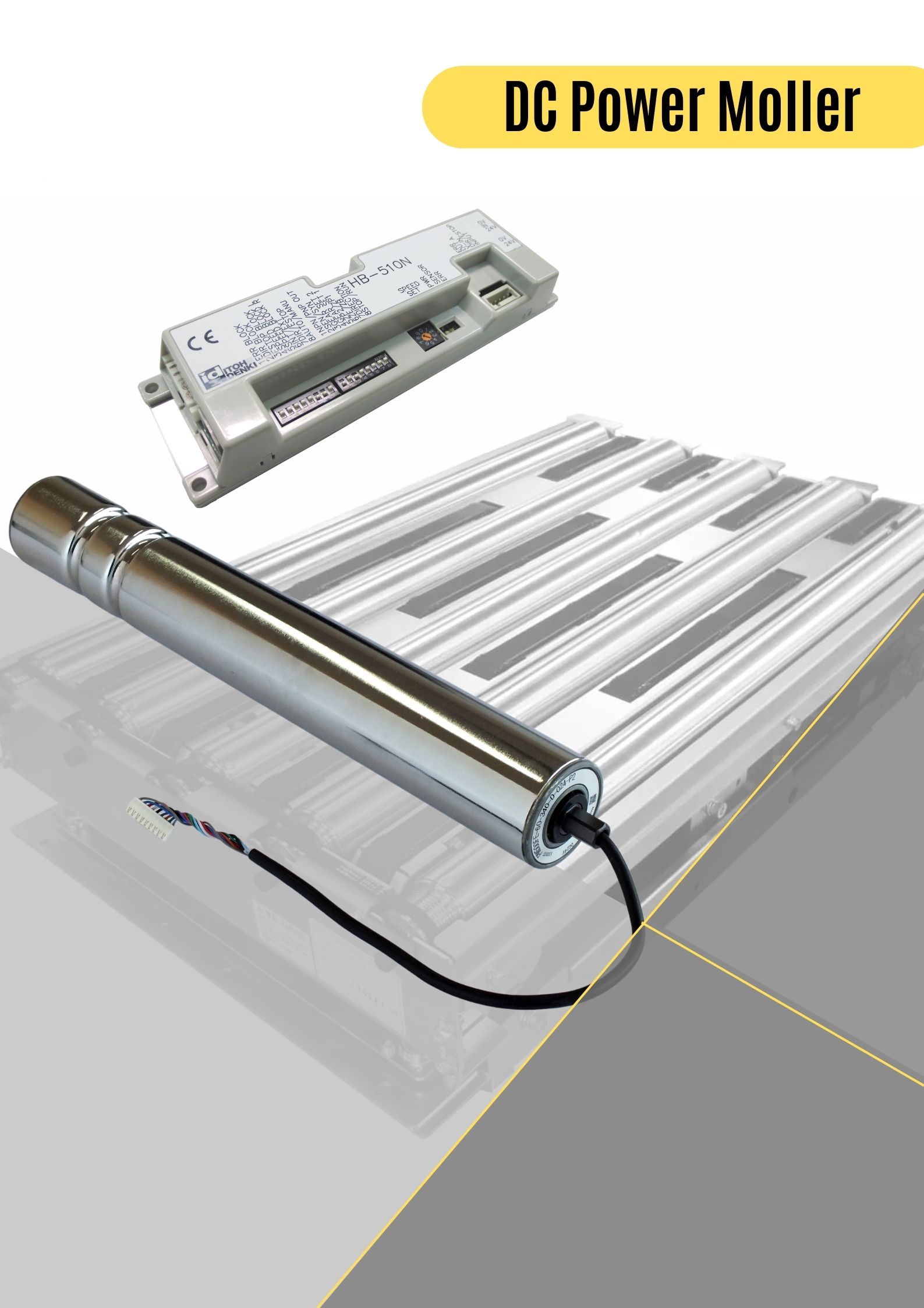 ITOH DENKI Motorized Driven Rollers key points and Its features | SEIMITSU Factory Automation Pvt. Ltd.