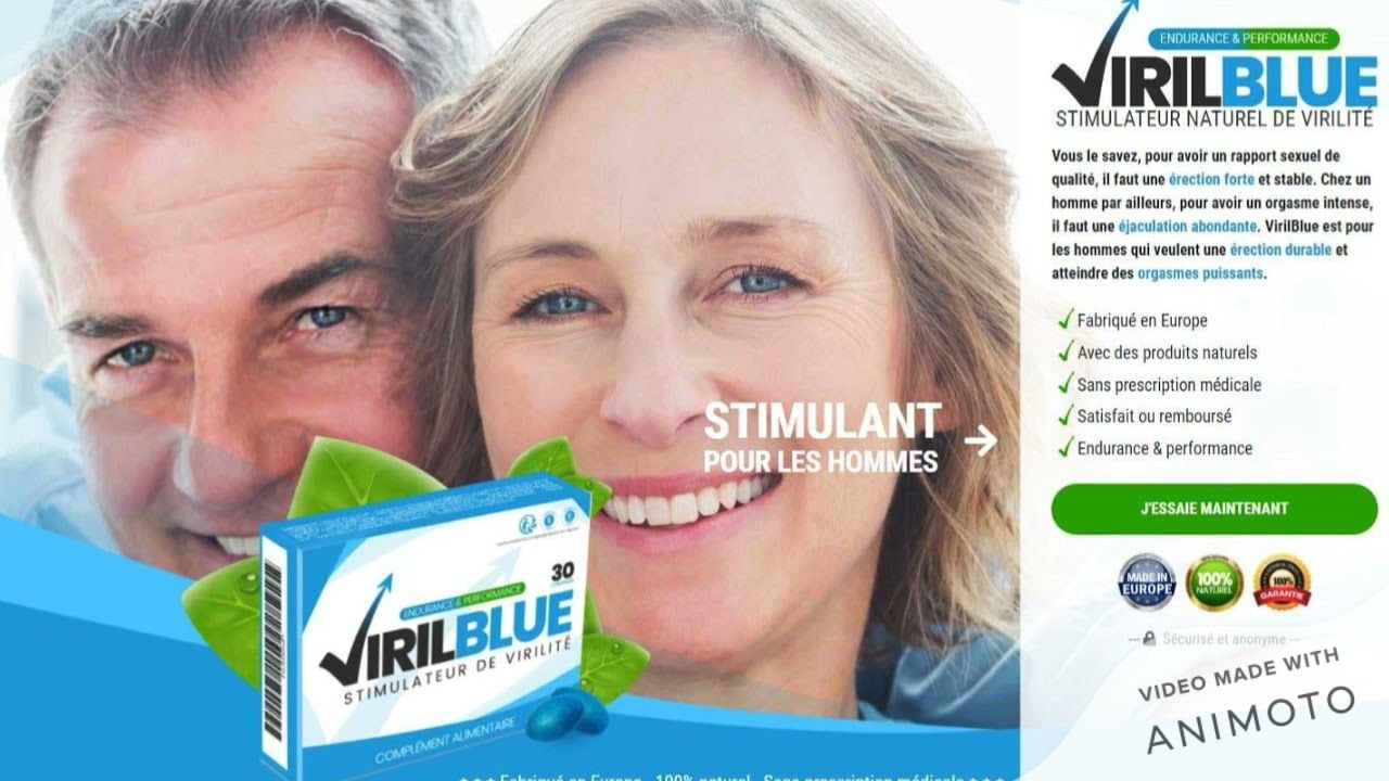 VirilBlue avis, utilisations, travaux, résultats et où acheter?