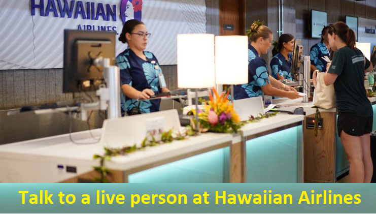 How do I talk to someone at Hawaiian Airlines?   