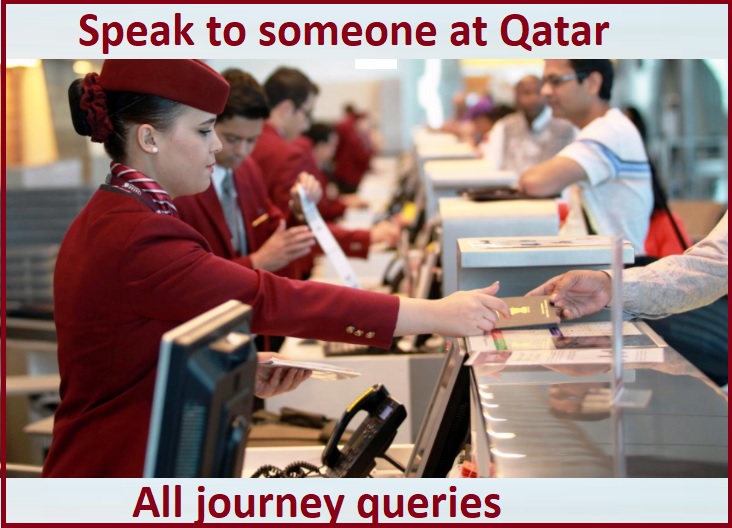 How to speak to someone on Qatar Airways? 