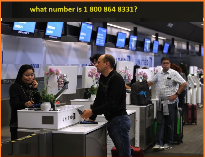 How can I dial 1 800 864 8331 to connect united airlines live agent?    