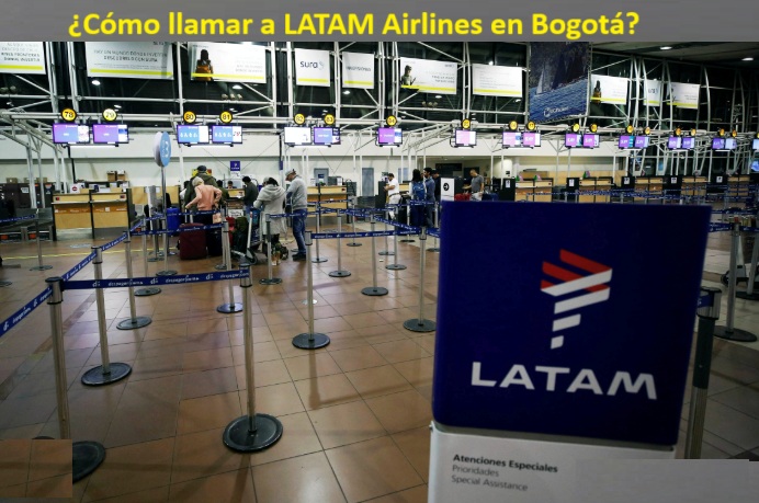 ¿Cómo llamar a LATAM en Bogotá?