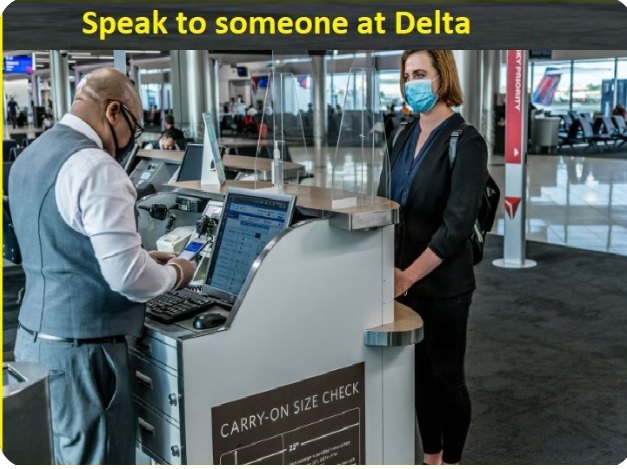 How can I call Delta customer service representative?