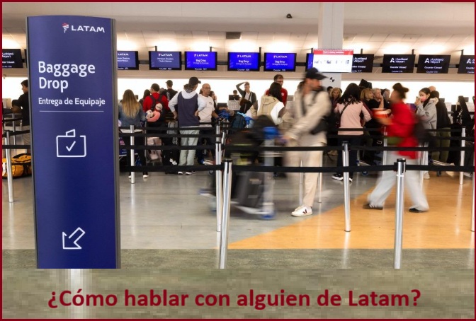 ¿Cómo hablar con alguien de latam airlines españa?