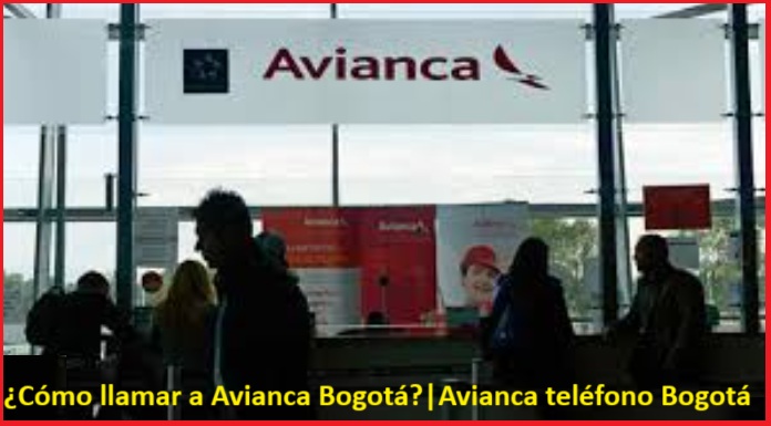 Avianca teléfono Bogotá