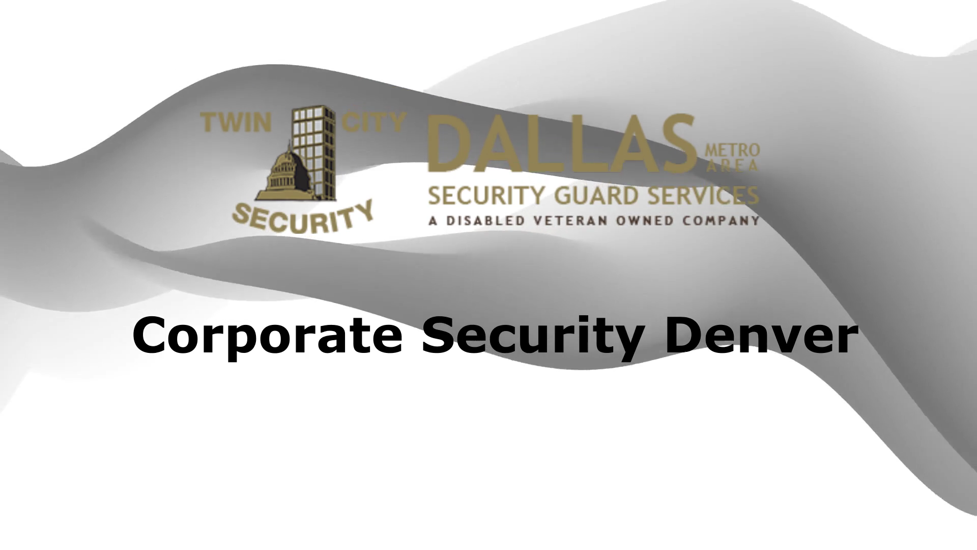 Corporate Security Guards in Denver CO