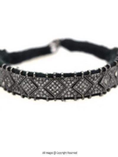 Wholesale 925 Silver Black Rhodium Plated Cubic Zircon Bracelet