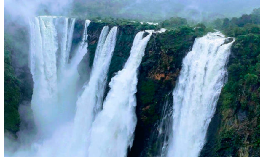 waterfall in karnataka