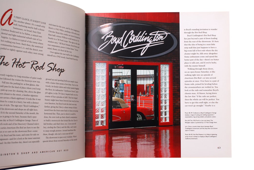 American Hot Rod Car Books by Boyd Coddington