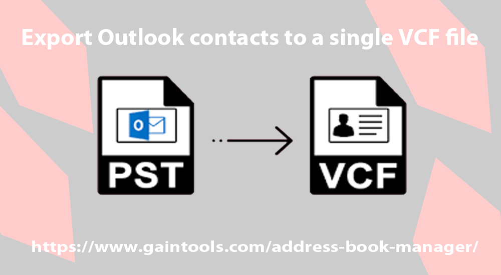 ¿Cómo exportar contactos de Outlook a un solo archivo VCF?