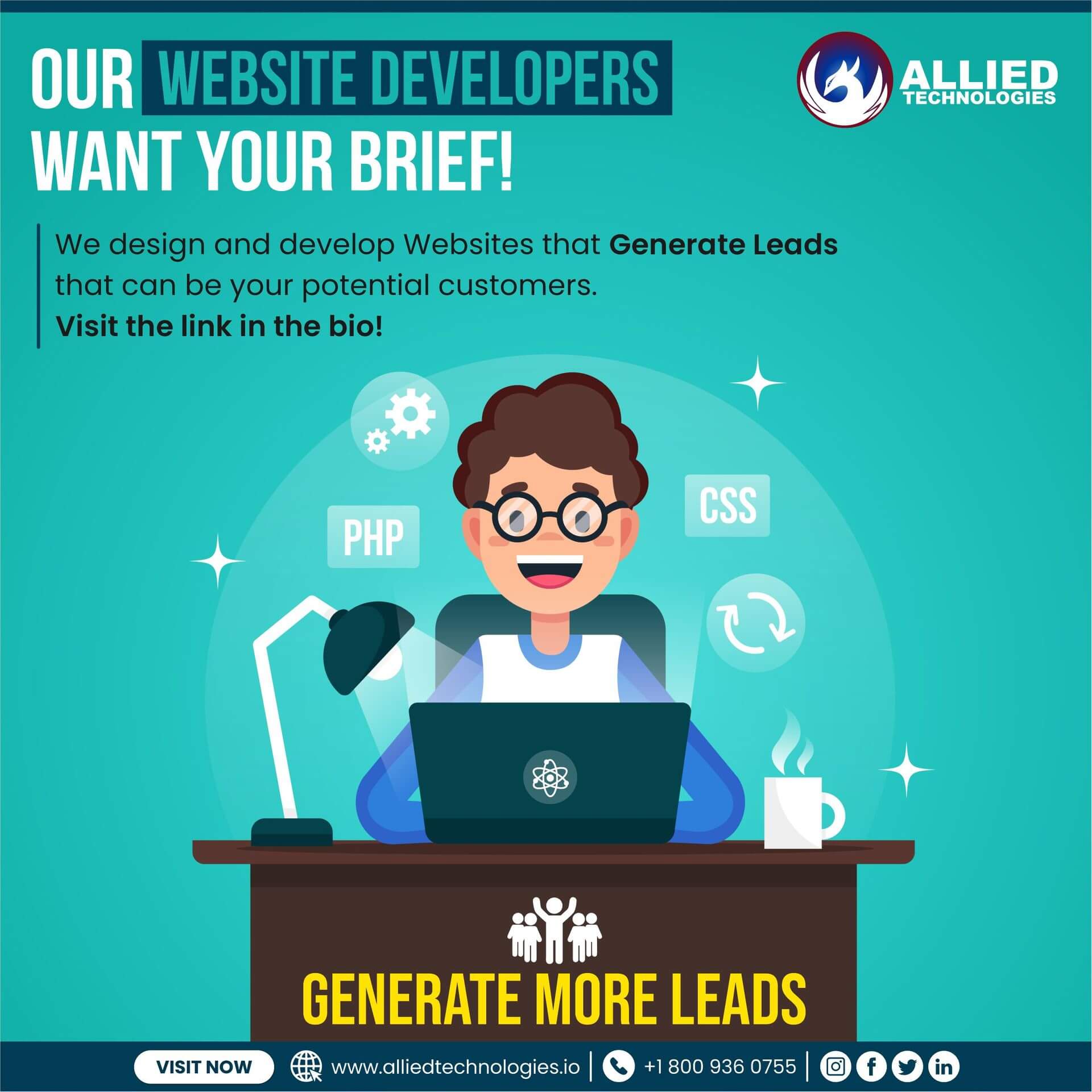 Why Website development is essential for any Business Growth | Allied technologies |Best website development company in USA