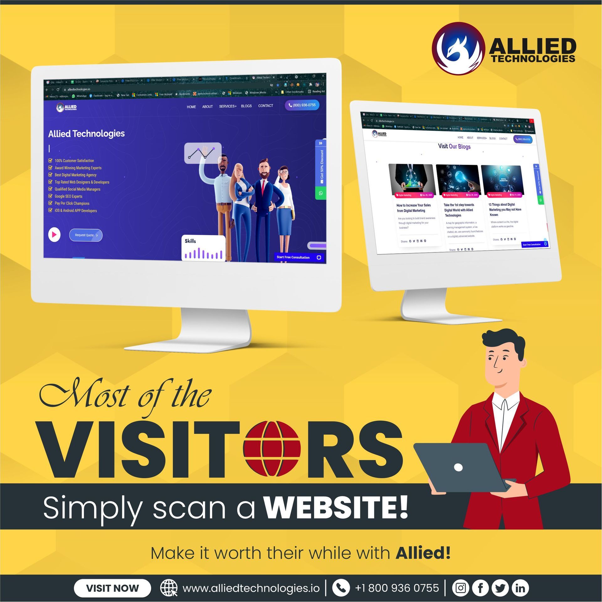 Affordable Web design services in USA