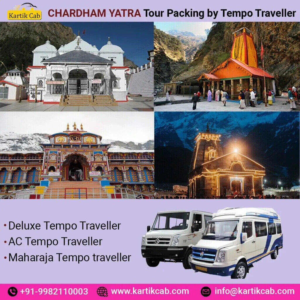 Experience the Blissful Journey of Chardham Yatra from Jaipur with Kartik Cab
