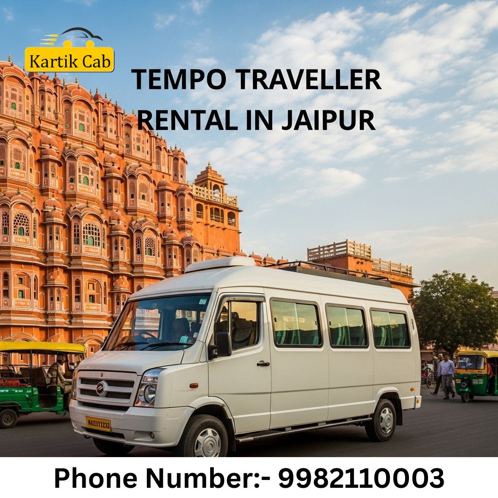 Best Tempo Traveller Services in Jaipur – 9 to 26 Seater Options