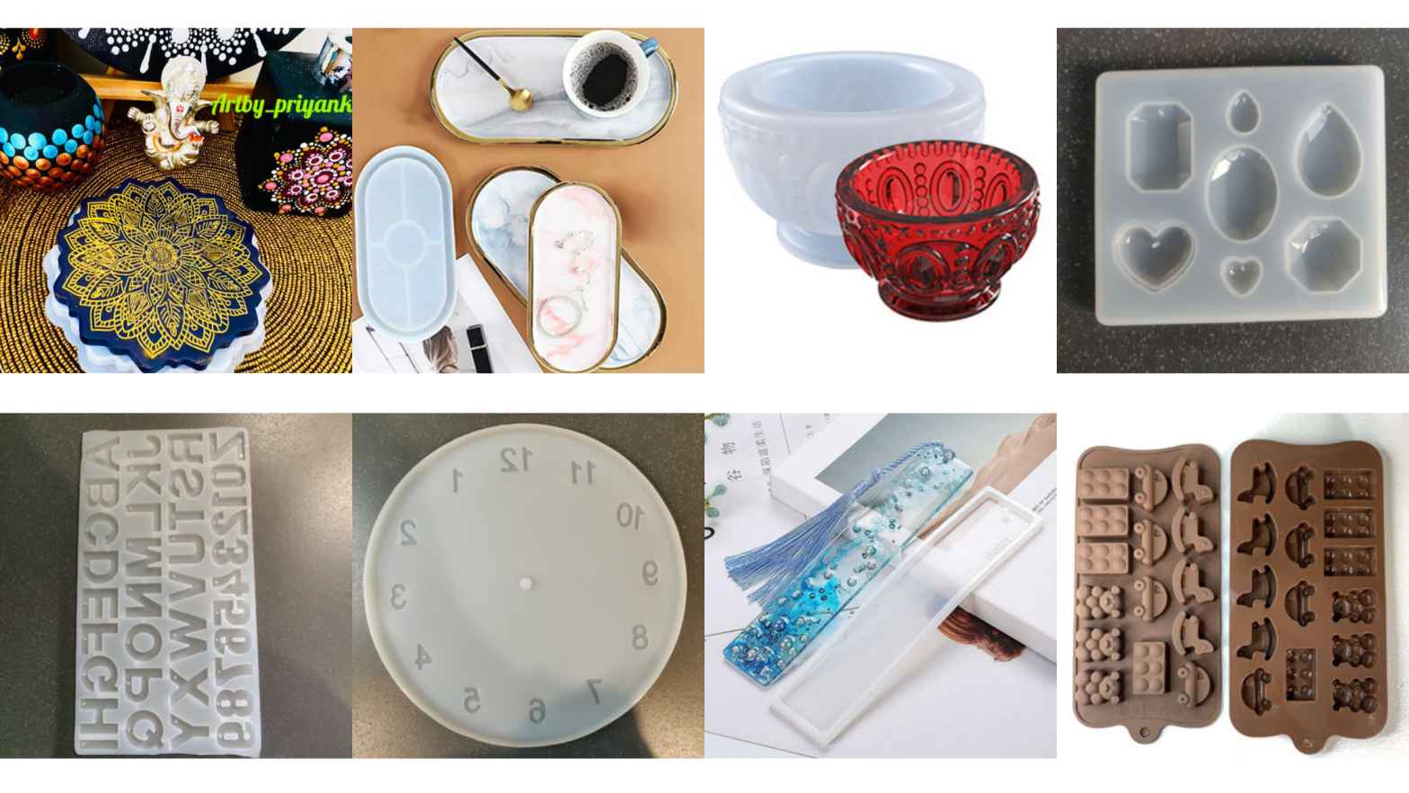 The Best Resin Art Molds for Crafting Accessories and Objects