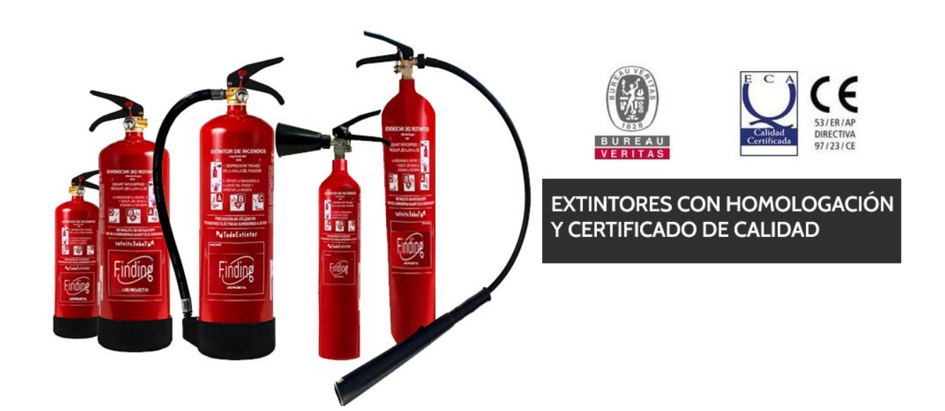 extintores contra incendios