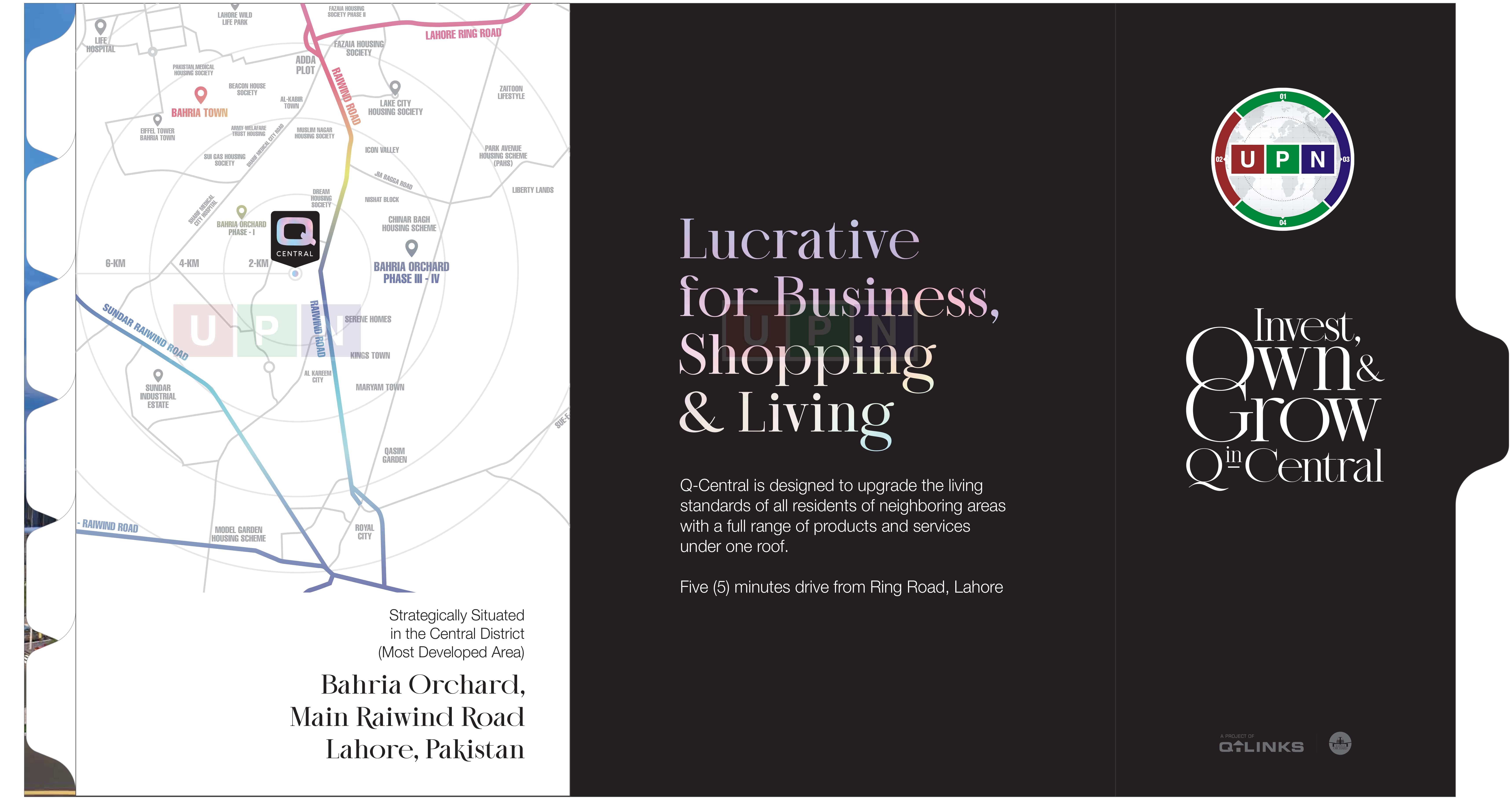 Q Central Mall Bahria Orchard