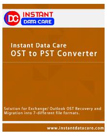 IDC OST to PST Converter Software