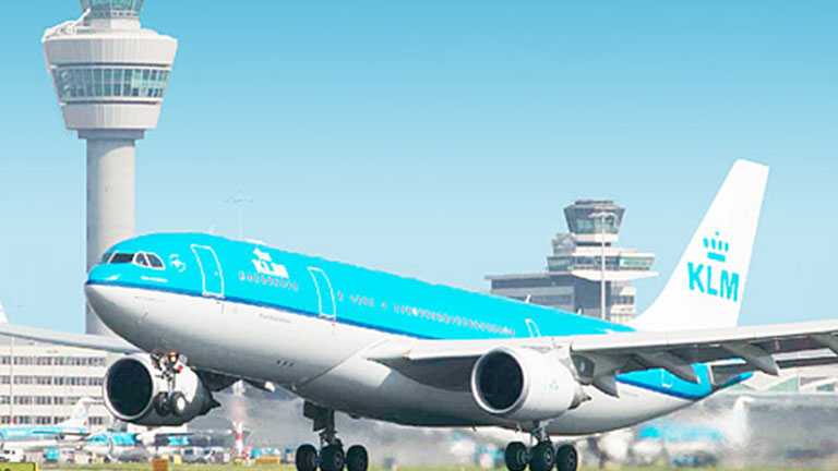 How do I speak to a live person at KLM?