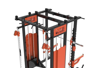 Multi-Function Smith, Power Rack & Cable Crossover Combo