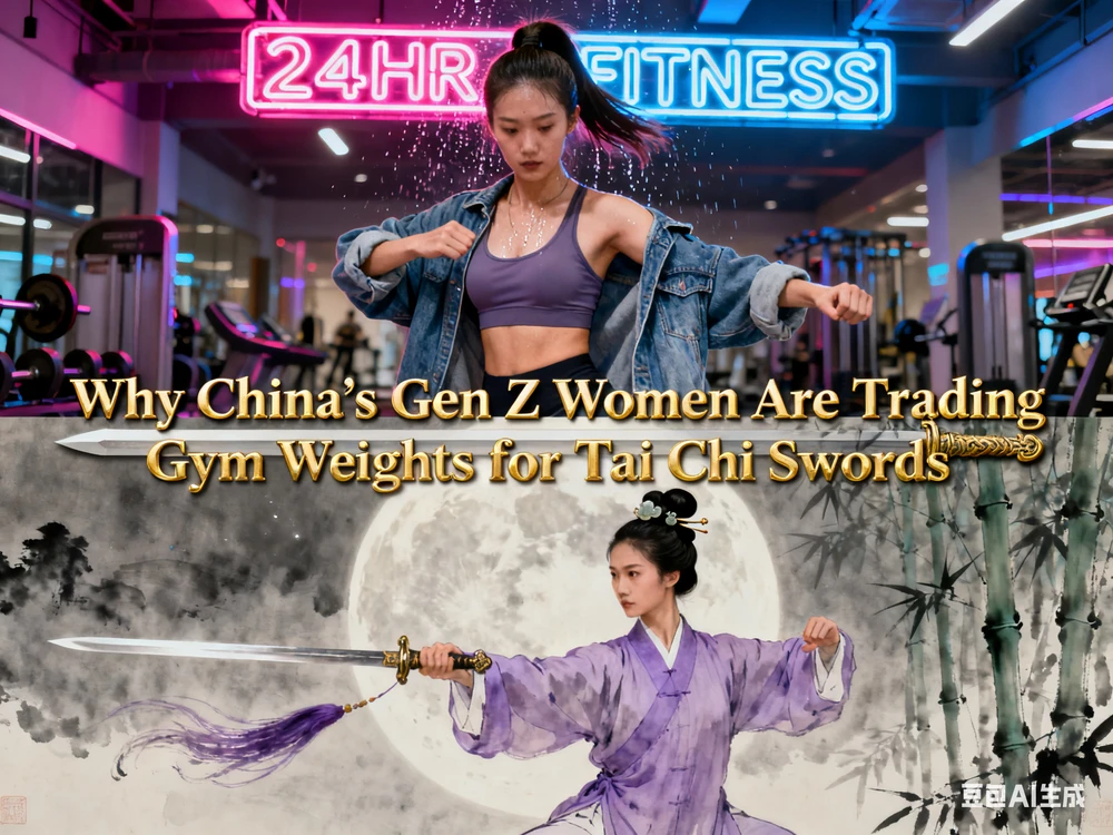 The Zen of the Zoomer: Why China’s Gen Z Women Are Trading Gym Weights for Tai Chi Swords