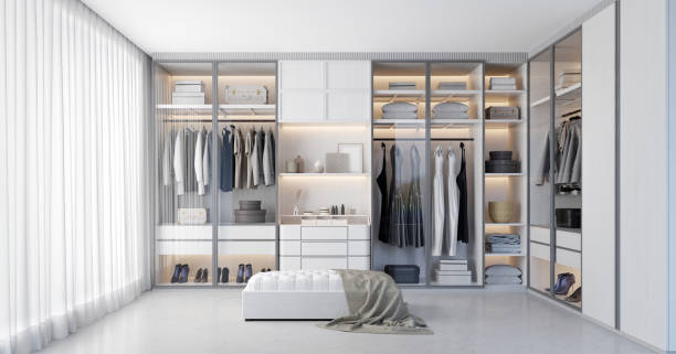 How to Design the Perfect Modern L Shaped Walk-in Closet