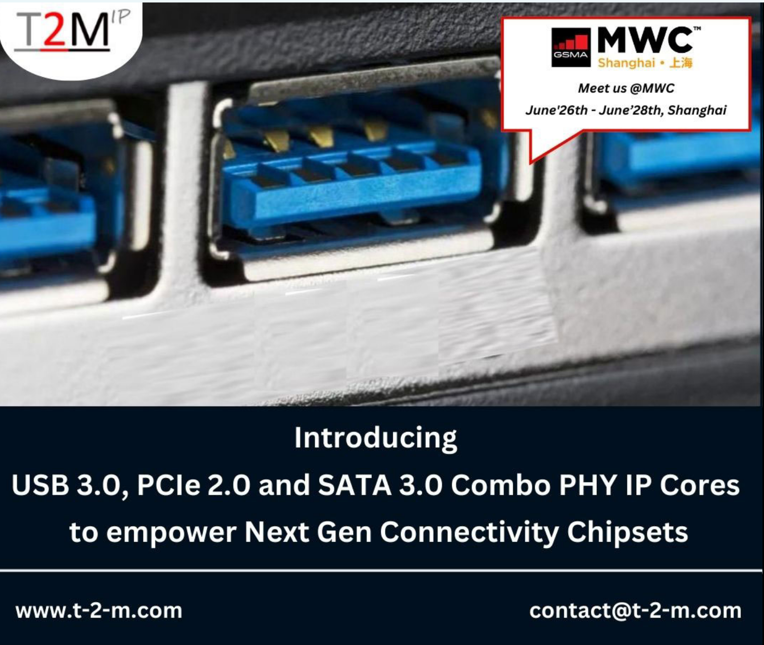 USB 3.0, PCIe 2.0, SATA 3.0 Combo PHY IP Cores Next Gen Chipsets