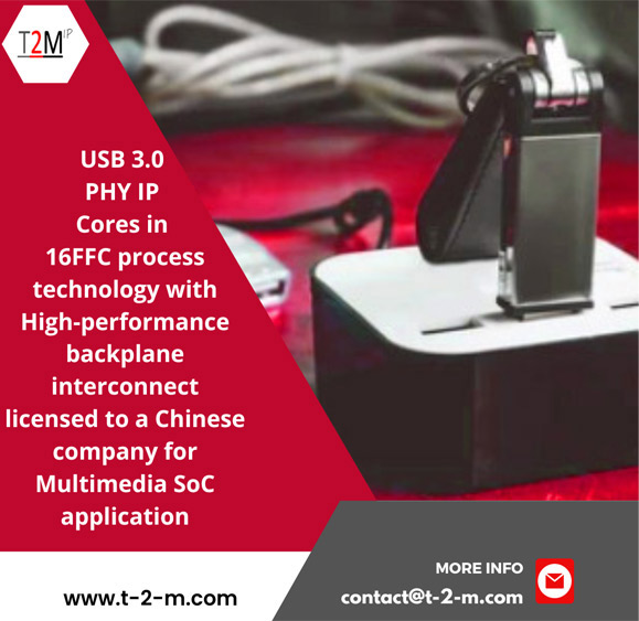 USB 3.0 PHY IP Cores in 16FFC Process Technology